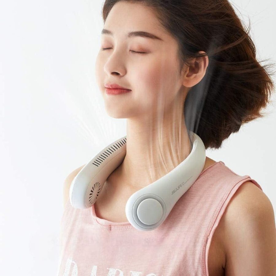 Neck Fan Portable Bladeless | Portable Rechargeable Fan Bladeless Neck Fan